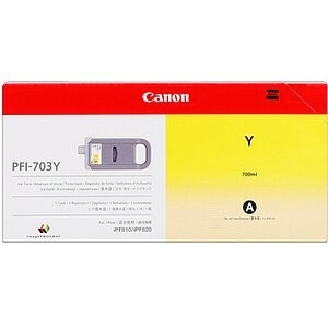 Original Tintenpatrone gelb Canon PFI-703Y