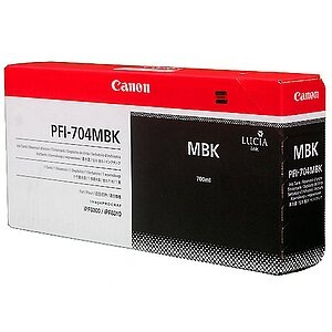 Canon Tintenpatrone PFI-706MBK Original Matt Schwarz 6680B001 Druckerpatrone