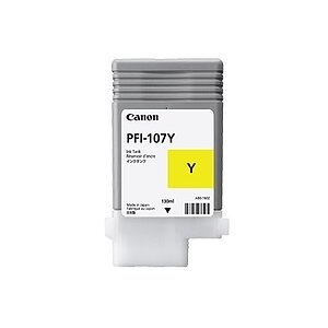 Canon Tintenpatrone PFI-107Y Original einzeln Gelb 6708B001 Druckerpatrone