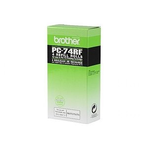 Brother Thermotransfer-Rolle Fax Original 144 Seiten Schwarz 4 Rolle(n) PC74-RF PC74RF