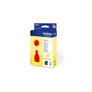 Original Tintenpatrone gelb Brother LC-121Y