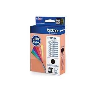 Brother Lc-223Bk schwarz Tintenpatrone