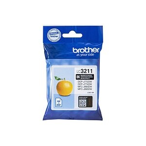 Brother Lc-3211Bk schwarz Tintenpatrone