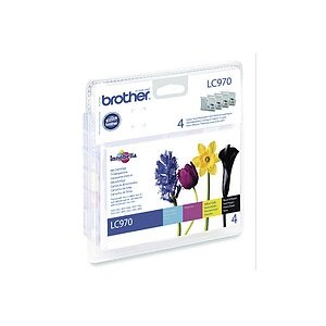 Brother Lc970Valbp Multi Pack Cmybk - Tintenpatrone