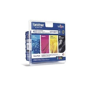Brother Valuepack cyan magenta yellow black Tintenpatrone