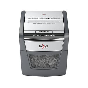 REXEL Aktenvernichter Optimum AF+ 2020045XCH 45X. P-4. 20lt