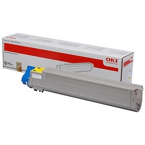Toner 43837129 gelb