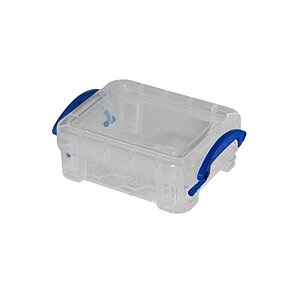 REALLY USEFUL BOX Kunststoffbox 0,07lt 68501100 transparent