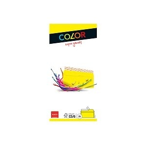 ELCO Couvert Office o/Fenster C5/6 74617.72 100g, gelb 25 Stück