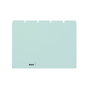 Biella Karteikarten A5 Blau Blanko