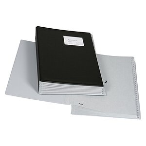 BIELLA Pultmappe A4 32043102 schwarz 31-teilig
