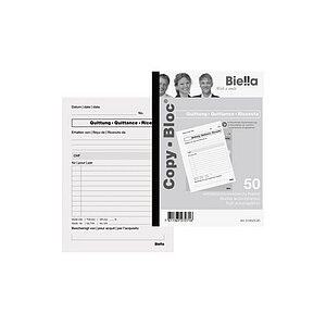 Biella Quittung Formular 514 525 Schwarz 1 St.