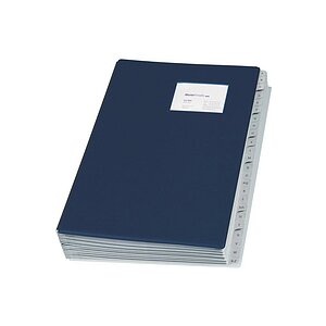 BIELLA Pultmappe Pronto 260x320mm 320424.07 dunkelblau A-Z