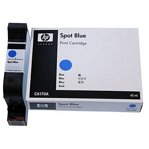 HP Blue Spot Color Print Cartridge Original Blau