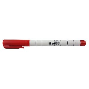 BEREC Whiteboard Marker schmal 1mm 956.10.02 rot