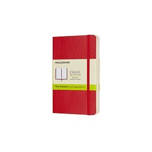 Moleskine Notizbuch Pocket/A6, Blanko, Soft Cover, Scharlachrot