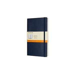 Moleskine Notizbuch Large/A5, Liniert, Soft Cover, Saphir