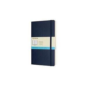 Moleskine Notizbuch Large/A5, Punktraster, Soft Cover, Saphir