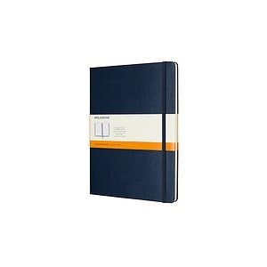 Moleskine Notizbuch Xlarge, Liniert, Hard Cover, Saphir