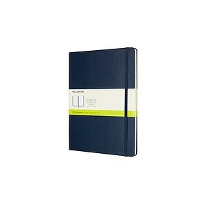 Moleskine Notizbuch Xlarge, Blanko, Hard Cover, Saphir
