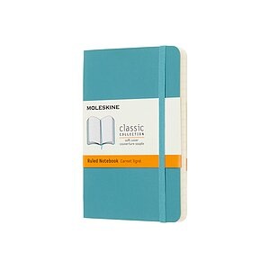 Moleskine Reef Blue Notebook Pocket Ruled Soft