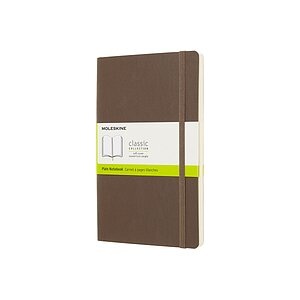 Moleskine Earth Brown Notebook Large Plain Soft