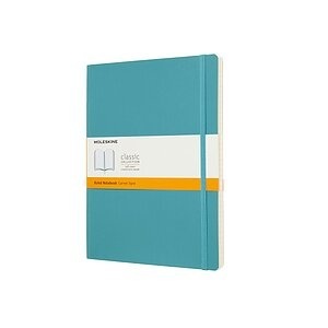 Moleskine Reef Blue Notebook Extra Large Ruled Soft