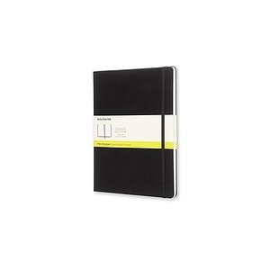 Moleskine Notizbuch, XL, Blanko, schwarz