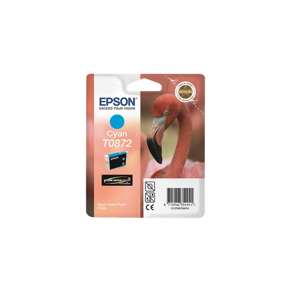 Original Tintenpatrone cyan Epson T0872, C13T08724010