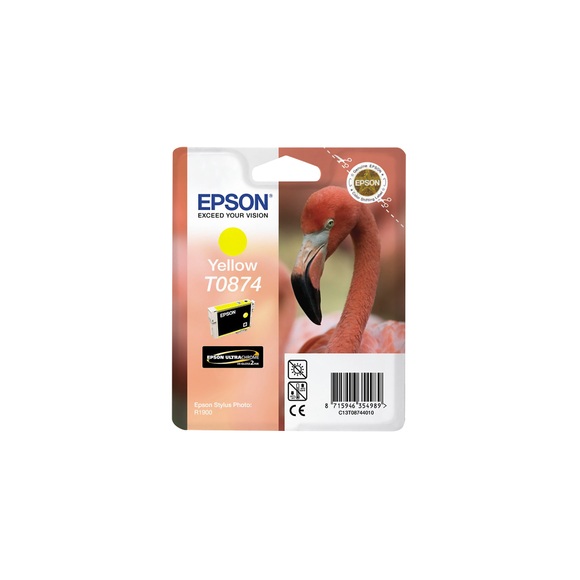 Original Tintenpatrone gelb Epson T0874, C13T08744010