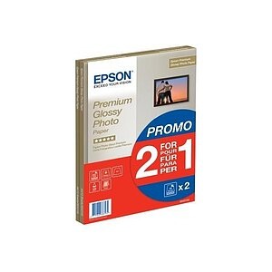 Epson Premium Glossy Photo Paper C13S042169 Fotopapier DIN A4 255 g/m² 30 Blatt Hochglänzend