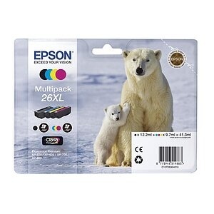 Epson T263640 Tintenpatrone Multipack HY