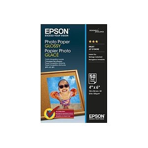 Epson Fotopapier, 50 Blatt DIN A6