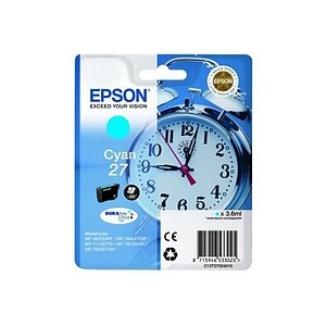 Epson Tinte T2702, 27 Original Cyan C13T27024012