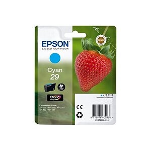 Epson Tinte T2982, 29 Original Cyan C13T29824012