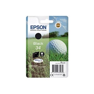 Original Tintenpatrone schwarz Epson No. 34, T346140