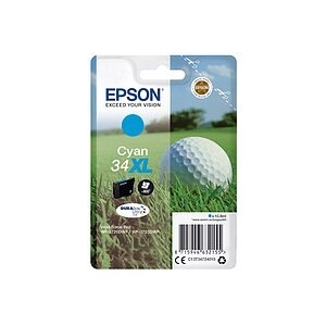 Original Tintenpatrone cyan Epson No. 34XL, T347240