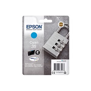 Original Tintenpatrone cyan Epson No. 35, T358240