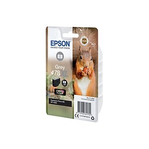 Original Tintenpatrone grau Epson No. 478XL, T04F640