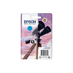 Original Tintenpatrone cyan Epson No. 502, T02V240