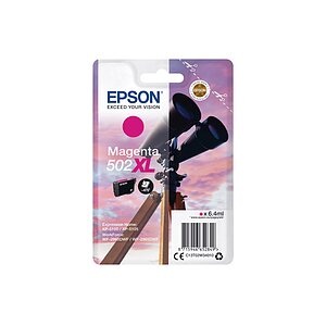 Original Tintenpatrone magenta Epson No. 502XL, T02V340