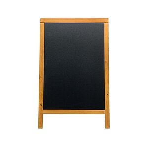 Securit Kreidetafel Teak Finish 55 x