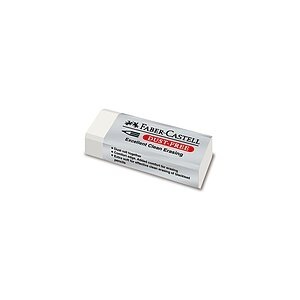 Faber-Castell Radierer Dust-free 187120 Weiß