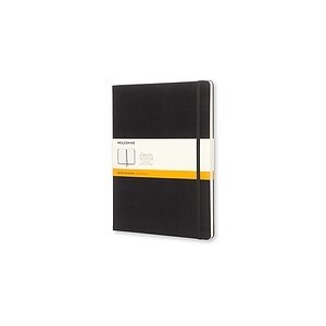 Moleskine Notizbuch, XL, Liniert, schwarz