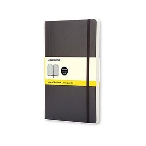 Moleskine soft, Pocket Size, Kariertes Notizbuch