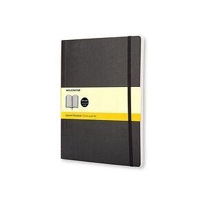Moleskine soft, Extra Large Size, Squared Notebook