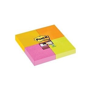 POST-IT Block Super Sticky Cape Town 6910SSYP 4-farbig, 4x45Bl. 47.6x4