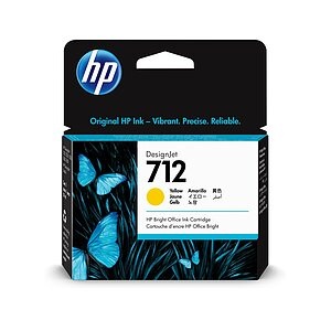 HP 712 Tinte gelb