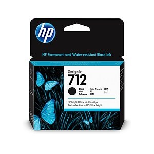 HP 712 Tinte pigmentschwarz