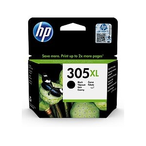 HP 305XL Schwarz Original Druckerpatrone mit hoher Reichweite